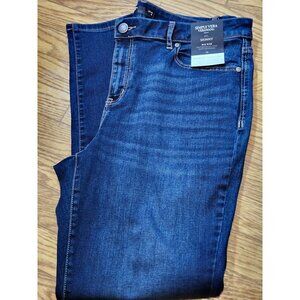 Simply Vera Wang Power Stretch New Size 16 Skinny Mid Rise